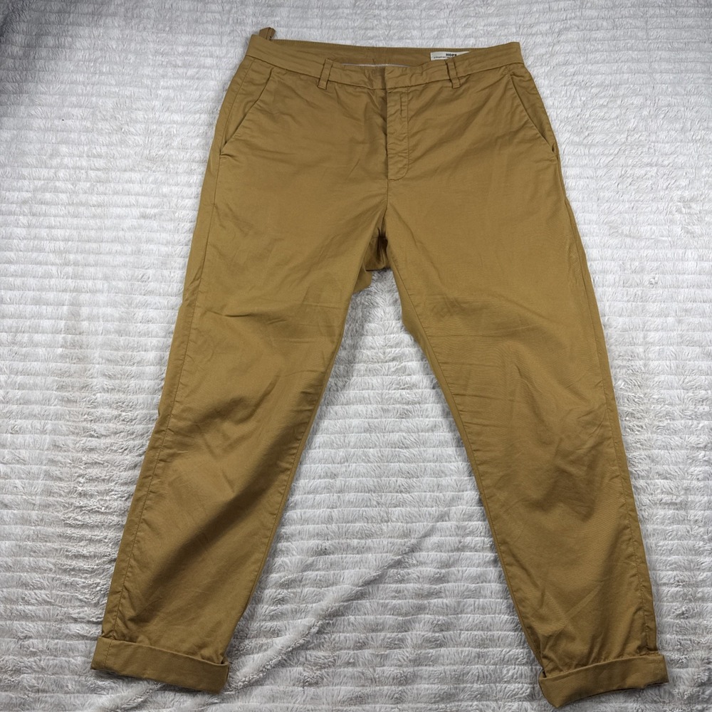 HOPE By Ringstrand Soderberg News Trouser Pants Adults 32x27 Women 38 Tan Brown